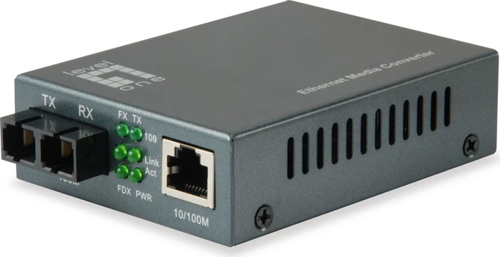 LevelOne FVT-1103, RJ-45, SC-Duplex SM 40km