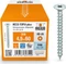 HECO TOPIX-plus verzinkt blau A3K Verlegeschraube Torx T20 Vorschaubild