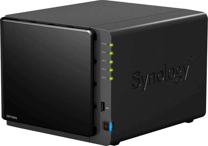 Synology DiskStation DS415play, 1GB RAM, 1x RJ-45 1000Base-T, 2x USB-A 3.0