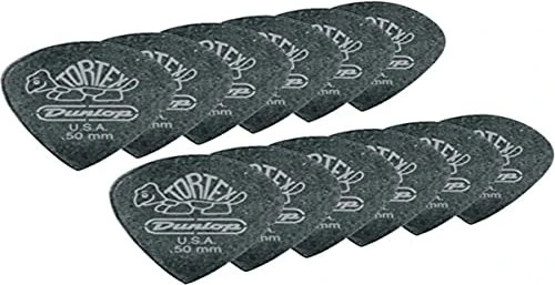 Dunlop Tortex Pitch Black Jazz III Pick, .88mm, 12-Pack