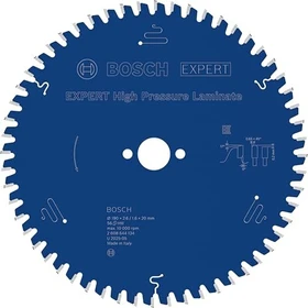 Bosch Professional Expert for High-Pressure Laminate Kreissägeblatt 56Z, 190x1.6x20mm, 1 Stück