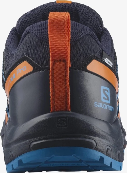 Salomon XA Pro V8 CSWP navy wil/vibrant orange/blithe (Junior)