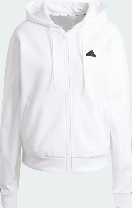 adidas Future Icons 3-Streifen Hoodie weiß (Damen)