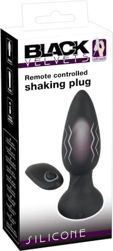 You2Toys Black Velvets Shaking Plug