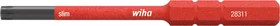 Wiha 283116 slimBit electric VDE Torx Plus Wechselklinge 6mm, 8IPx75mm