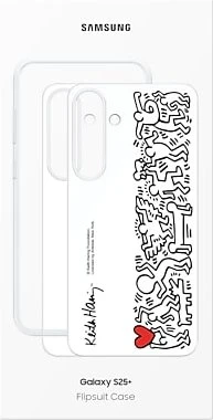 Samsung Flipsuit Case für Galaxy S25+ weiß