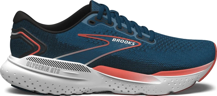 Brooks Glycerin GTS 21 blue opal/black/nasturtium (Herren)