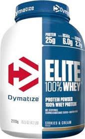 Dymatize Elite 100% Whey BCAA Kekse/Creme 2.1kg