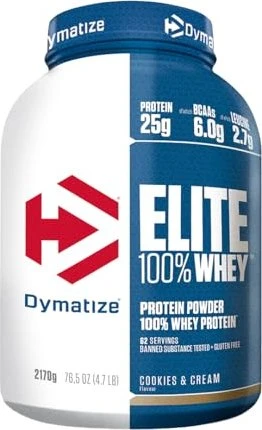 Dymatize Elite 100% Whey BCAA Kekse/Creme 2.1kg