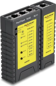 DeLOCK Kabeltester RJ45 / RJ12 + Portfinder