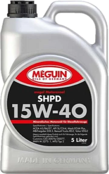 Meguin megol SHPD SAE 15W-40 5l