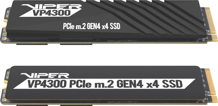 Patriot Viper VP4300 2TB, M.2 2280 / M-Key / PCIe 4.0 x4, Kühlkörper