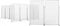 Magnetoplan Evolution Hygiene-Raumtrenner, transparent, 120x202cm Vorschaubild