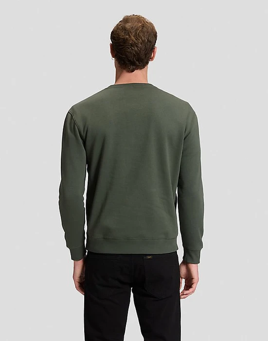 Lee Regular Patch Crew Sweatshirt deep depths