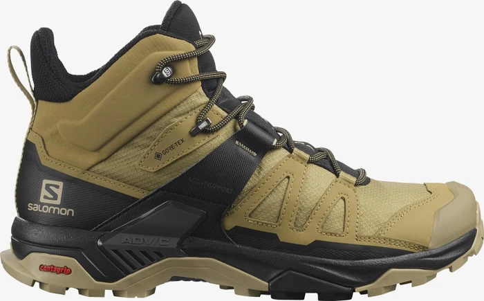 Salomon X Ultra 4 Mid GTX kelp/black/safari (Herren)