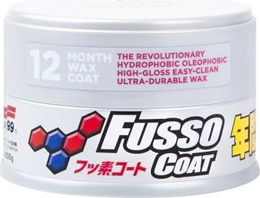Soft99 Fusso Coat 12 Month Wax Light Color 200g