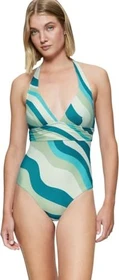 Triumph Summer Mix & Match Neckholder mit Cups Badeanzug blue/light combination (Damen)