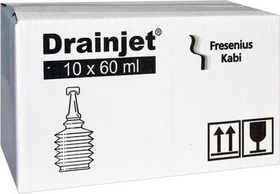Fresenius Kabi Freka Drainjet Kochsalzlösung, 600ml (10x 60ml)