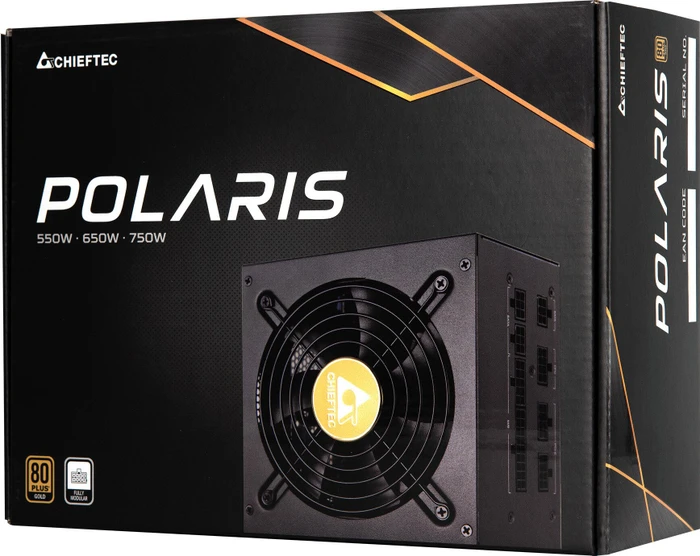 Chieftec Polaris PPS-650FC 650W, ATX 2.4