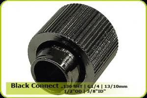 Nanoxia Black Connect 130 SHT, Schlauchanschluss
