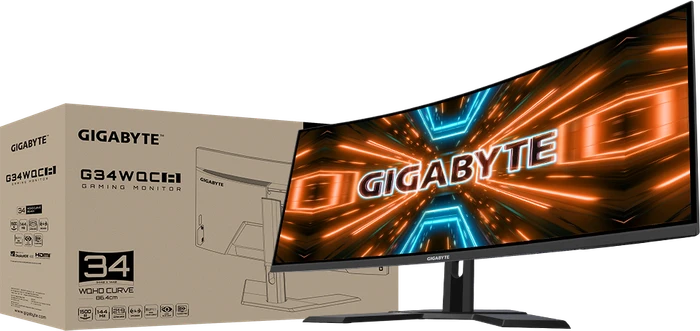 GIGABYTE G34WQC A, 34"