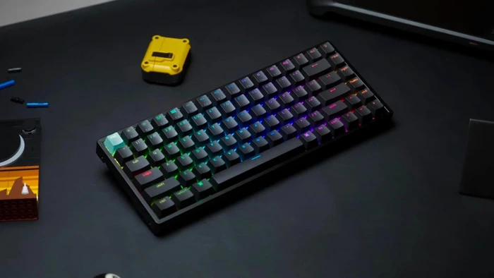 Keychron K2 HE Wireless, Standard Edition Black, 75%, PBT, LEDs RGB, Gateron 2.0 Magnetic Nebula, USB/Bluetooth, US