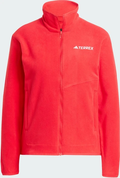 adidas Terrex Multi Fleece Jacke pure ruby (Damen)