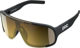 POC Aspire uranium black/violet-gold mirror