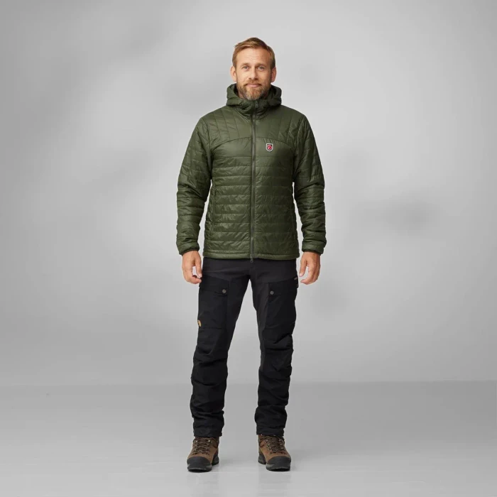 Fjällräven Expedition X-Lätt Hoodie Funktionsjacke deep forest (Herren)