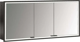 Emco Prime Facelift LED-Lichtspiegelschrank 140cm, 3 Türen, Unterputzmodell