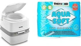 Thetford Porta Potti 365 tragbare Campingtoilette weiß