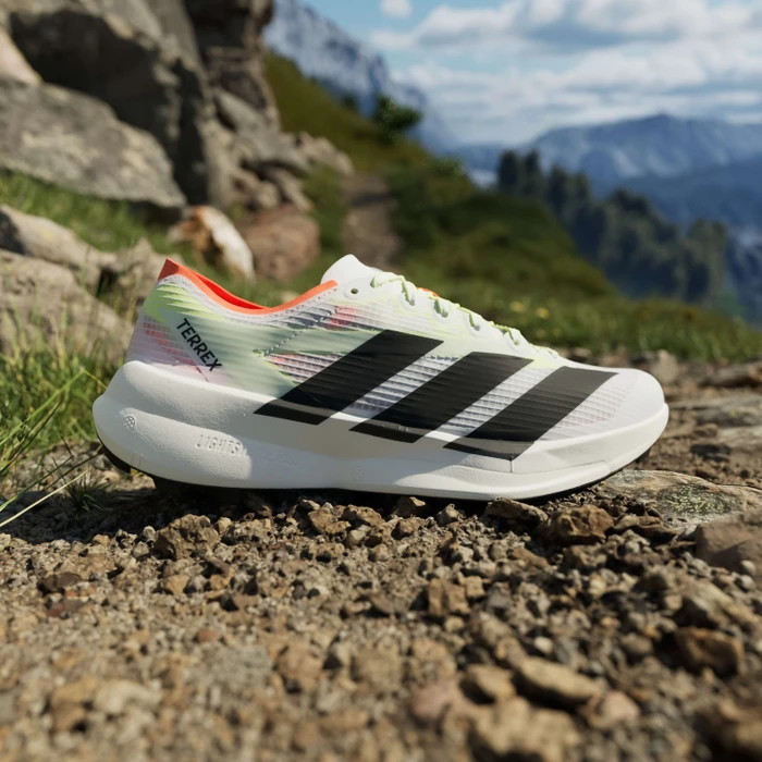 adidas Terrex Agravic Speed 2 cloud white/core black/semi impact orange (Herren)