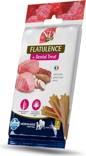 Farmina N&D Quinoa, Dental Treat Flatulence Medium & Maxi, 100g