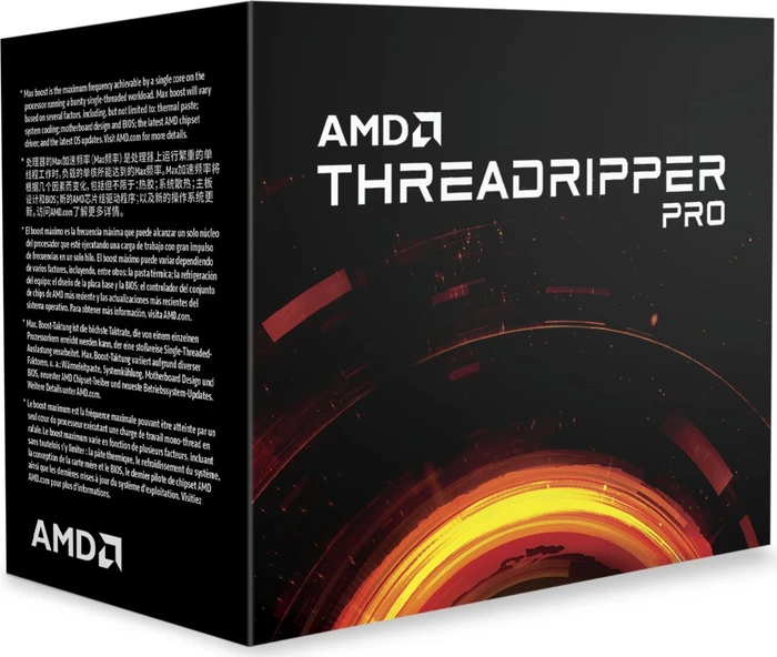 AMD Ryzen Threadripper PRO 3945WX, 12C/24T, 4.00-4.30GHz, boxed ohne Kühler