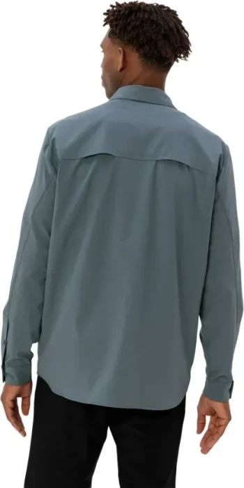 Vaude Rosemoor II Hemd langarm heron (Herren)