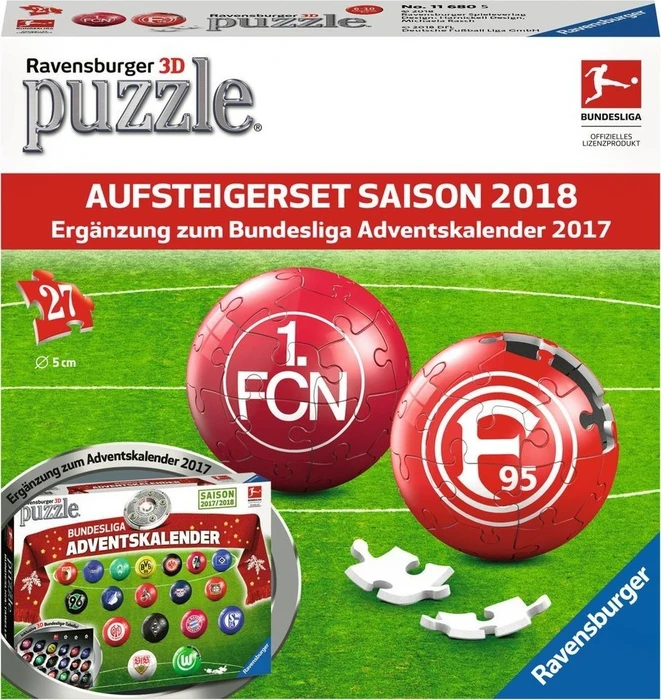 Ravensburger Puzzle Bundesliga Aufsteigerset Saison 2018