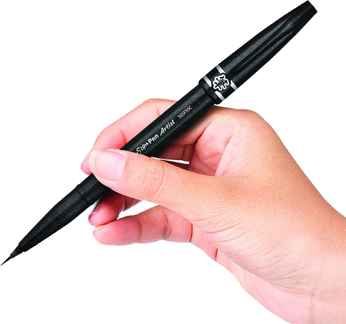 Pentel Brush Sign Pen Artist SESF30C rot, 12er-Pack