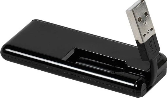 Vivanco IT-USBHUB4SL USB-Hub, 4x USB-A 2.0, USB-A 2.0 [Stecker]