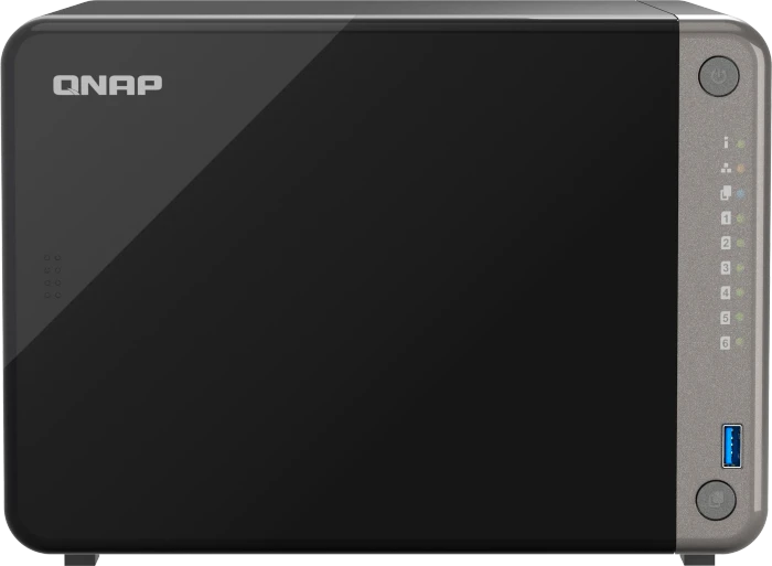 QNAP Turbo Station TS-AI642-8G 3TB, 8GB RAM, 1x RJ-45 2.5GBase-T, 2x RJ-45 1000Base-T