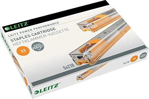 Leitz Power Performance K8 Heftklammern, 26/8, 5x 210 Stück