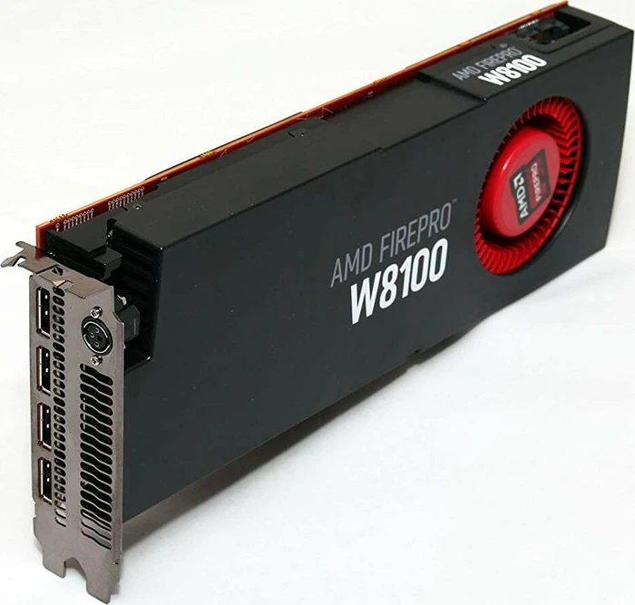 AMD FirePro W8100, 8GB GDDR5, BNC, 4x DP