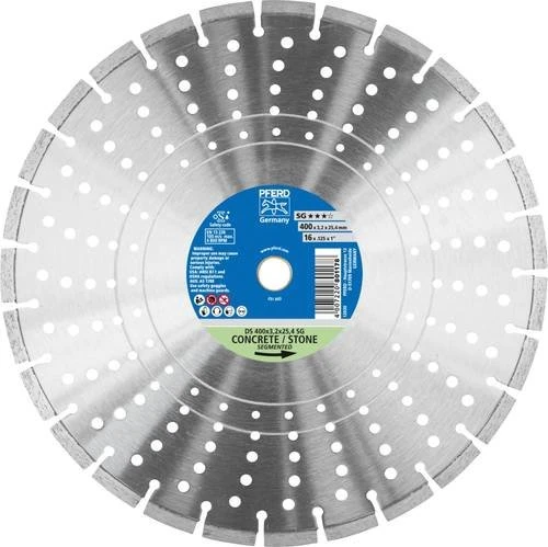 Pferd DS 400x3.2x25.4 SG Diamanttrennscheibe, 400x3.2x25.4mm, 1 Stück