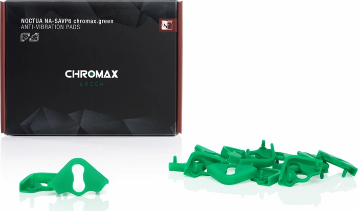 Noctua NA-SAVP6 chromax.green Anti-Vibrations-Pads für NF-A20, grün, 16er-Pack