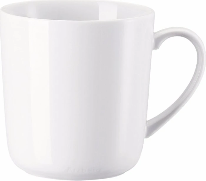Rosenthal Form 1382 Weiß Becher mit Henkel 380ml