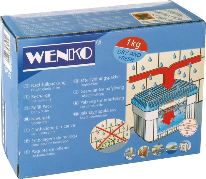 Wenko Luftentfeuchter Nachfüllpackung, 1.00kg