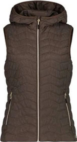 CMP Wattierte Kapuze Weste toffee (Damen)