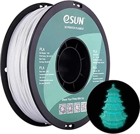eSUN PLA+, klar/uv blau, Spule, 1.75mm, 1.00kg
