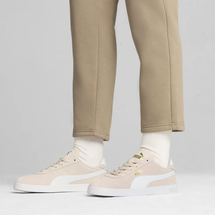 Puma Club II Suede island pink/puma white/puma gold
