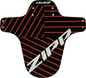 RockShox MTB Fender Zipp Schutzblech, vorne schwarz/rot
