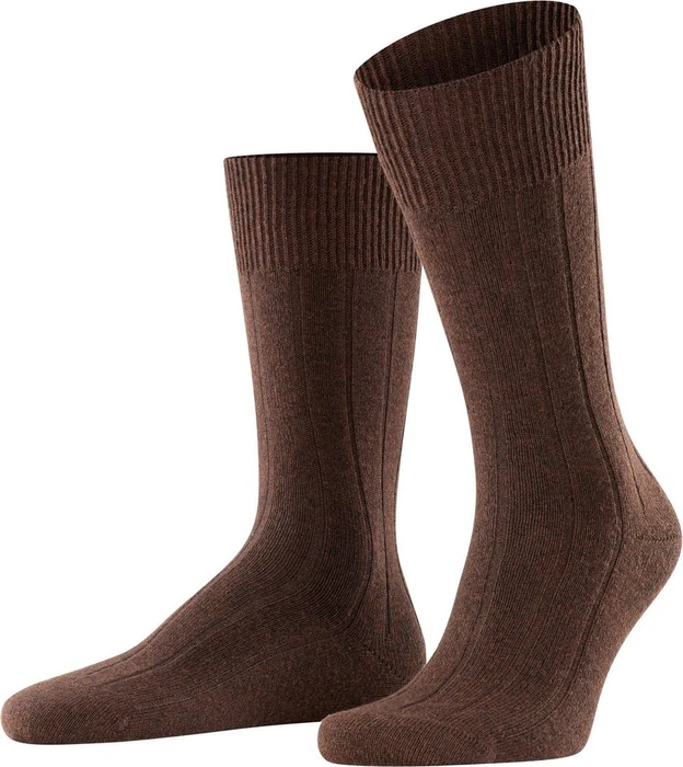 Falke Lhasa Rib Socken braun (Herren)
